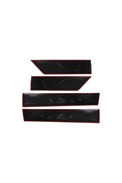 ServetDizaynOto  Dacia Sandero Stepway Uyumlu 2012-2020 Abs Kapı Dodik 4 Parça - Resim 3