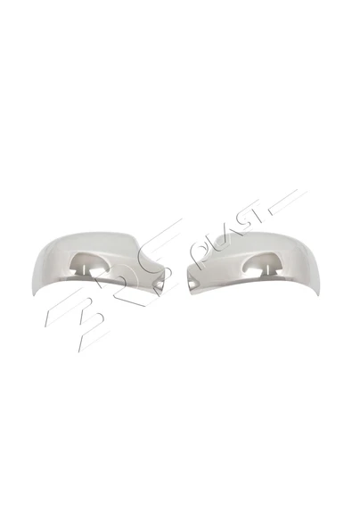 BRSPLAST  Dacia Stepway Uyumlu 2010-2018 Ayna Kapağı Paslanmaz Çelik - Resim 6