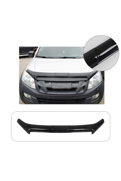 BRSPLAST  Isuzu D-Max Uyumlu 2005-2012 Abs Kaput Rüzgarlığı ürün görseli 1