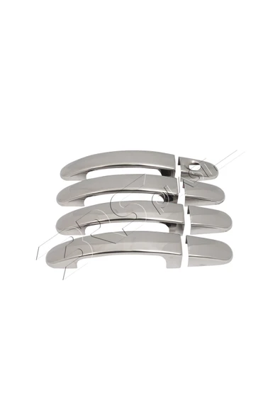 BRSPLAST  Ford Focus 3 Uyumlu 2011 Ve Üzeri Krom Kapı Kolu 4 Kapı Paslanmaz Çelik - Resim 4