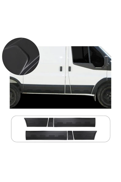 BRSPLAST  Ford Transit Uyumlu 2003-2013 Abs Kapı Dodik Seti 6 Parça ( Kısa Şase) ürün görseli 1