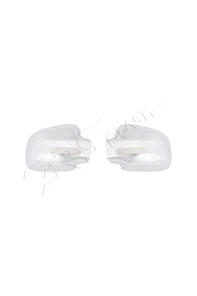 ServetDizaynOto  Dacia Sandero Uyumlu 2008-2020 Krom Ayna Kapağı 2 Parça Paslanmaz Çelik - Resim 3