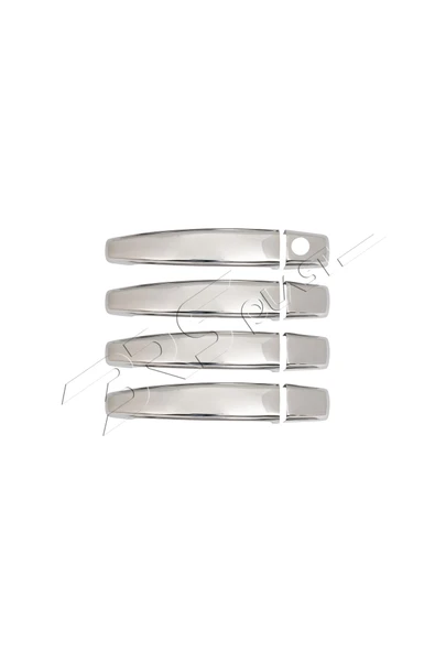 ServetDizaynOto  Opel Vectra C Uyumlu 2002-2008 Krom Kapı Kolu 4 Kapı Paslanmaz Çelik - Resim 2