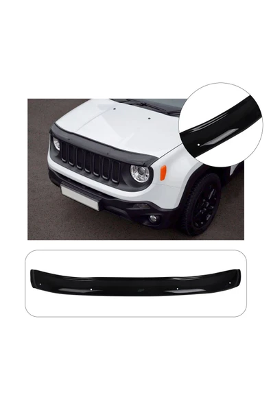BRSPLAST  Jeep Renegade Uyumlu 2014 Ve Üzeri Abs Kaput Rüzgarlığı ürün görseli 1