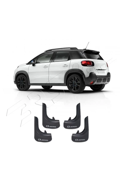 BRSPLAST  Citroen C3 Aircross Uyumlu Enjeksiyon Model Paçalık 4 Parça - Resim 2