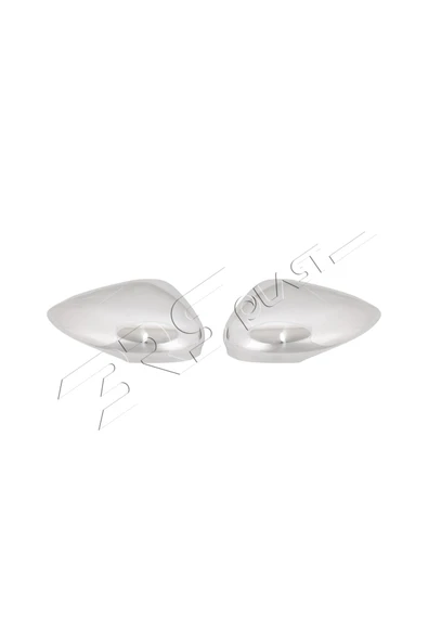 ServetDizaynOto  Ford Fiesta Uyumlu 2009-2017 Krom Ayna Kapağı 2 Parça Paslanmaz Çelik - Resim 3