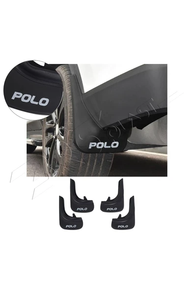 BRSPLAST  Volkswagen Polo Uyumlu Enjeksiyon Model Paçalık 4 Parça ürün görseli 1