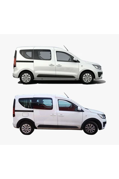 BRSPLAST  Renault Express Uyumlu 2021 Ve Üzeri Abs Çamurluk Dodik 8 Parça - 2