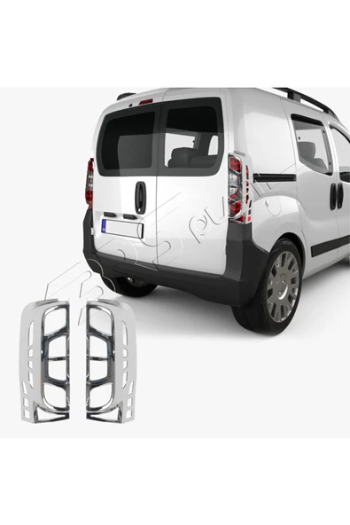BRSPLAST  Fiat Fiorino Uyumlu 2007 Ve Üzeri Stop Çerçevesi 2 Parça Abs Krom Kaplama - Resim 3