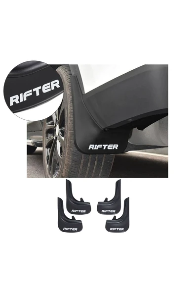 BRSPLAST  Peugeot Rifter Uyumlu Enjeksiyon Model Paçalık 4 Parça ürün görseli 1