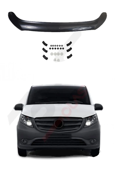 BRSPLAST  Mercedes Vito W447 Uyumlu 2014 Ve Üzeri Abs Kaput Rüzgarlığı ürün görseli 1