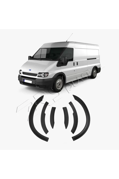 BRSPLAST  Ford Transit Uyumlu 2006-2013 Çamurluk Dodik 6 Parça - Resim 3