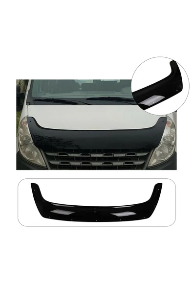 BRSPLAST  Renault Master Uyumlu 2010-2014 Abs Kaput Rüzgarlığı - Resim 2