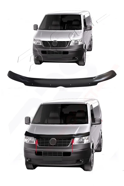 BRSPLAST  Volkswagen Transporter T5 Uyumlu 2003-2010 Abs Kaput Rüzgarlığı ürün görseli 1
