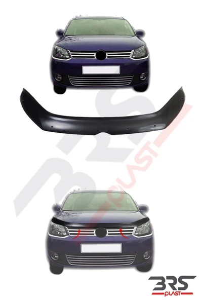 BRSPLAST  Volkswagen Caddy Uyumlu 2010-2017 Abs Kaput Rüzgarlığı - Resim 2