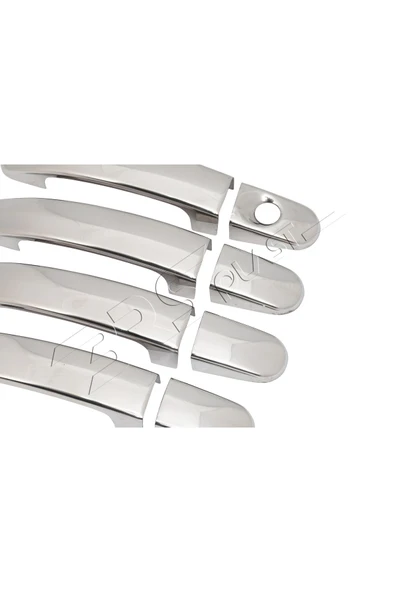 BRSPLAST  Ford Focus 3 Uyumlu 2011 Ve Üzeri Krom Kapı Kolu 4 Kapı Paslanmaz Çelik - Resim 5