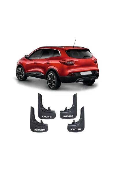 BRSPLAST  Renault Kadjar Uyumlu Enjeksiyon Model Paçalık 4 Parça - Resim 2