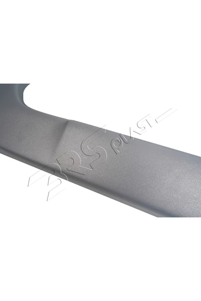 ServetDizaynOto  Dacia Duster Uyumlu 2018-2024 Abs Ön Tampon Plaka Altı U Difüzör Mat Gri - Resim 7