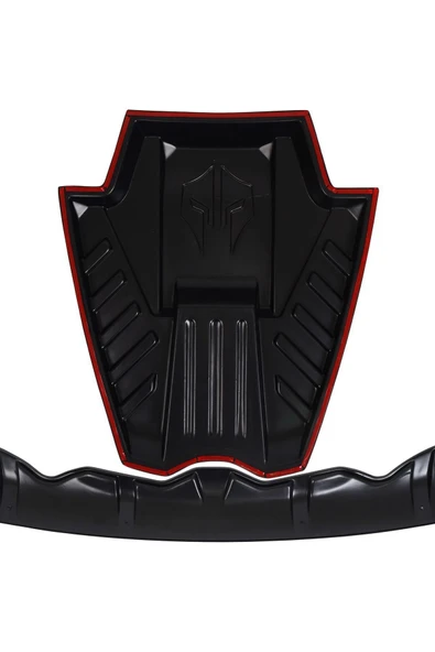 BRSPLAST  Dacia Duster Uyumlu 2018-2024 Ön Kaput Scoop Ve Dragon Set 4 Parça - Resim 5