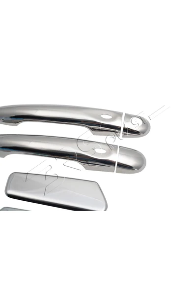 BRSPLAST  Renault Clio 3 Uyumlu 2006-2011 Krom Kapı Kolu 4 Kapı Paslanmaz Çelik - Resim 3