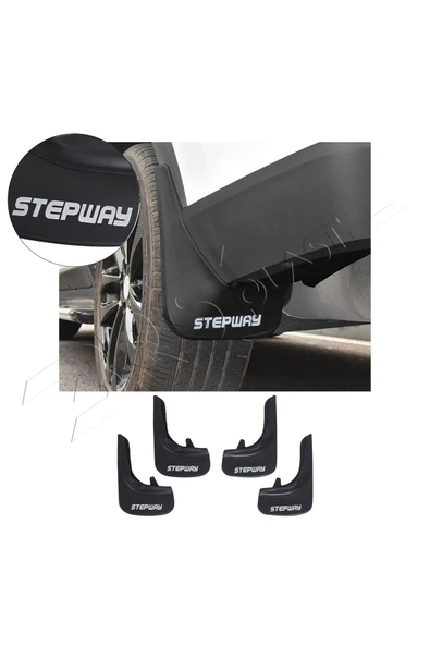 BRSPLAST  Dacia Stepway Uyumlu Enjeksiyon Model Paçalık 4 Parça ürün görseli