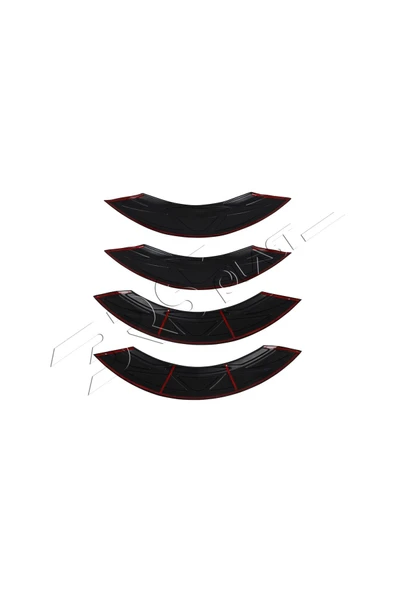 BRSPLAST  Mercedes Sprinter W906 Uyumlu 2006-2017 Damalı Çamurluk Dodik 4 Parça - Resim 5