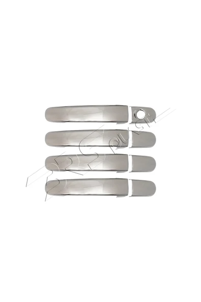 BRSPLAST  Ford Focus 3 Uyumlu 2011 Ve Üzeri Krom Kapı Kolu 4 Kapı Paslanmaz Çelik - Resim 2