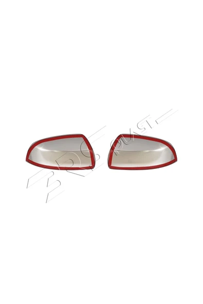 ServetDizaynOto  Mercedes Vito W639 Facelift Uyumlu 2010-2014 Krom Ayna Kapağı 2 Parça Paslanmaz Çelik - Resim 5