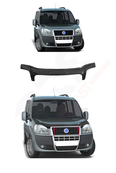 BRSPLAST  Fıat Doblo 2000-2005 Abs Kaput Rüzgarlığı - Resim 2