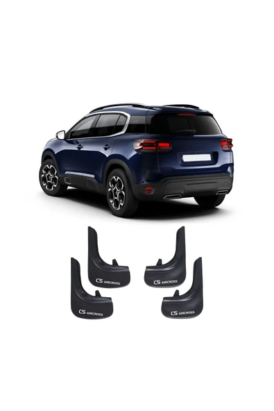 BRSPLAST  Citroen C5 Aircross Uyumlu Enjeksiyon Model Paçalık 4 Parça - Resim 2