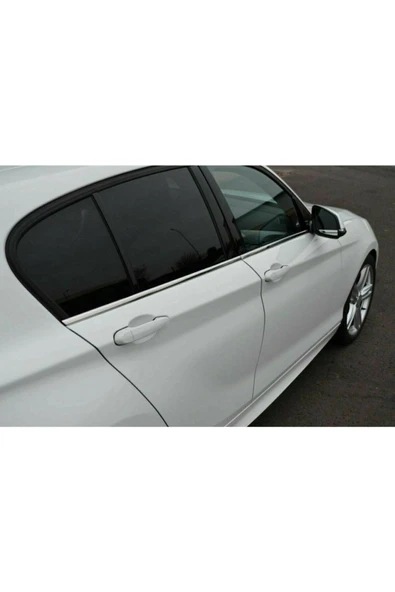 BRSPLAST  Bmw F20/f21 Uyumlu 2011-2019 Krom Cam Çıtası 4 Parça Paslanmaz Çelik - Resim 3