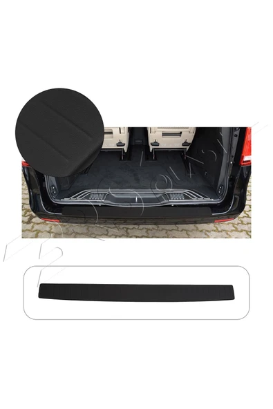 BRSPLAST  Mercedes Vito W447 Uyumlu 2015 Ve Üzeri Arka Tampon Üstü Koruma ürün görseli 1