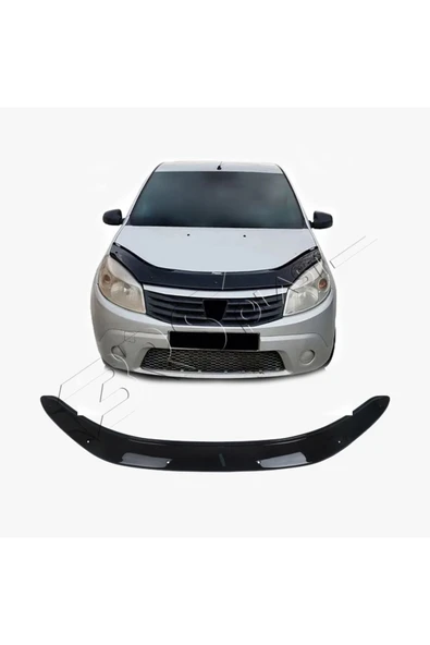 BRSPLAST  Dacia Sandero Stepway Uyumlu 2021 Ve Üzeri Abs Kaput Rüzgarlığı - Resim 2