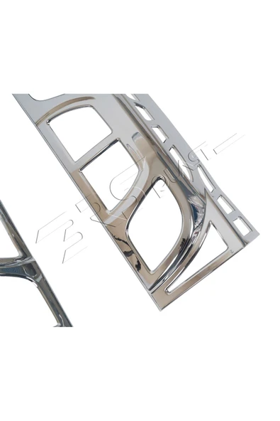 BRSPLAST  Fiat Fiorino Uyumlu 2007 Ve Üzeri Stop Çerçevesi 2 Parça Abs Krom Kaplama - Resim 7