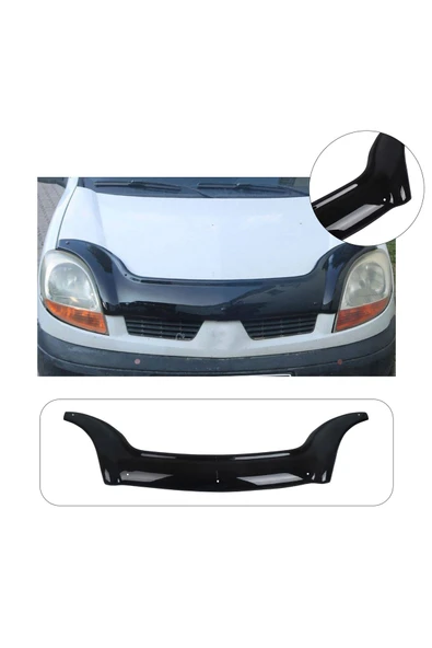 BRSPLAST  Renault Kangoo Facelift Uyumlu 2003-2008 Abs Kaput Rüzgarlığı ürün görseli 1