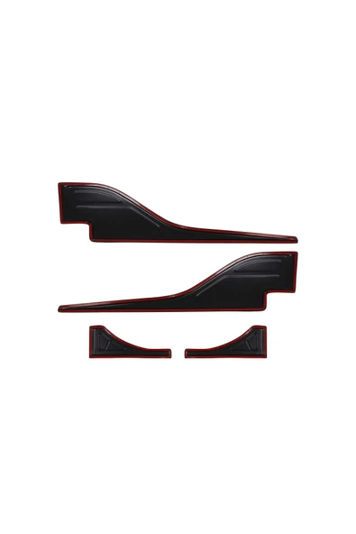 BRSPLAST  Dacia Duster Uyumlu 2018-2024 Abs Yarasa Yan Kapı Kaplama 4 Parça - Resim 4