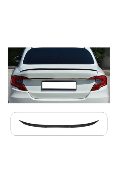 BRSPLAST  Universal Bagaj Üstü Mat Spoiler Tüm Araçlar İle Uyumlu 122 Cm Enjeksiyon Baskı - Resim 7