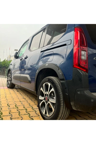 BRSPLAST  Fiat Doblo Uyumlu 2023 Ve Üzeri Abs Çamurluk Dodik 8 Parça - Resim 3