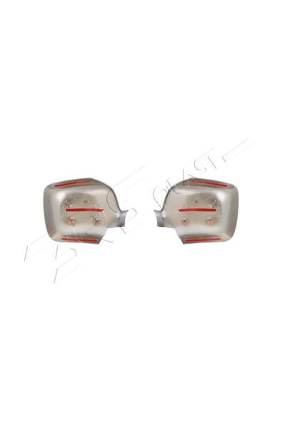 BRSPLAST  Renault Kangoo Uyumlu 2008-2013 Ayna Kapağı 2 Parça Abs Krom Kaplama - Resim 5