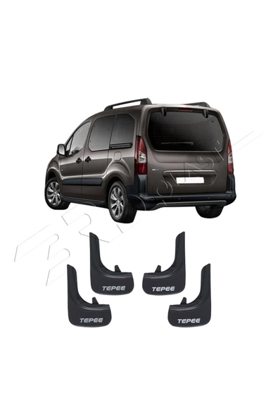 BRSPLAST  Peugeot Tepee Uyumlu Enjeksiyon Model Paçalık 4 Parça - Resim 2