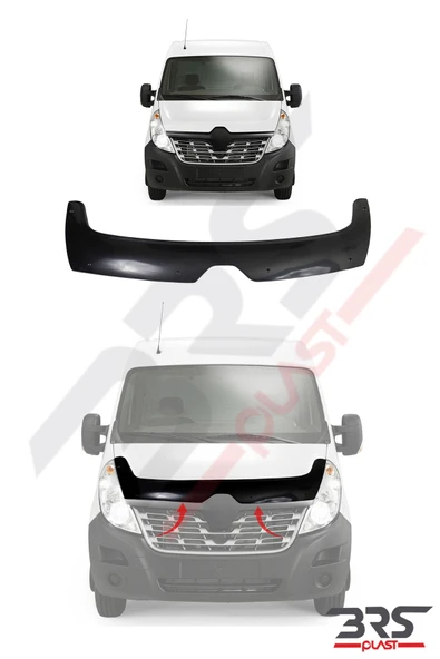 BRSPLAST  Renault Master Uyumlu 2014 Ve Üzeri Abs Kaput Rüzgarlığı ürün görseli 1