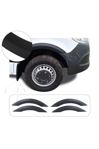 BRSPLAST  Mercedes Sprinter W907 Uyumlu 2018 Ve Üzeri Çamurluk Dodik 4 Parça ürün görseli 1