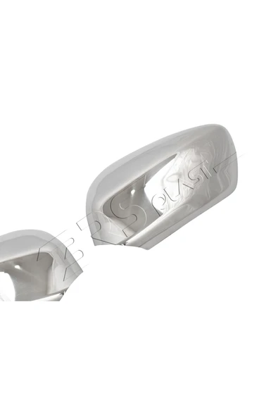 ServetDizaynOto  Citroen C-elysee Uyumlu 2012 Ve Üzeri Ayna Kapağı 2 Parça Paslanmaz Çelik - Resim 6