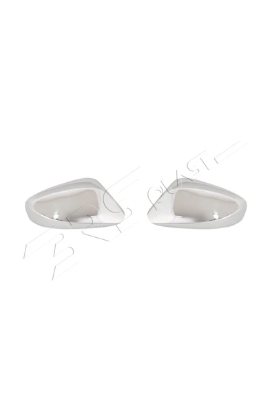 ServetDizaynOto  Hyundaı I30 Uyumlu 2012-2016 Krom Ayna Kapağı 2 Parça Paslanmaz Çelik - Resim 5