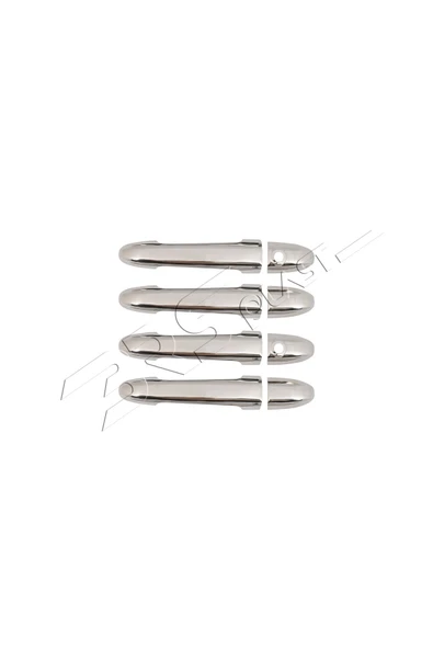 BRSPLAST  Mercedes Sprinter Uyumlu 2006 Ve Üzeri Krom Kapı Kolu 4 Parça Paslanmaz Çelik - Resim 3