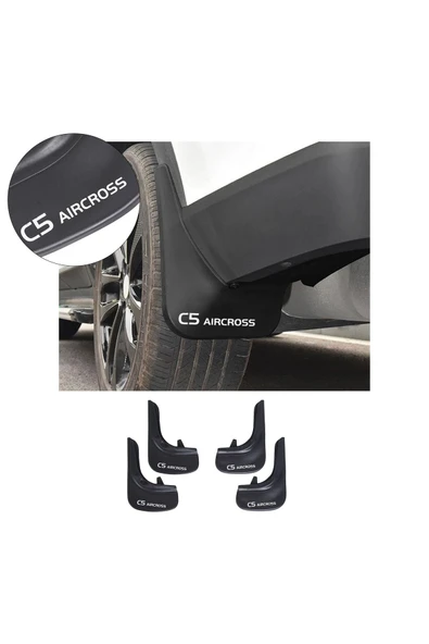 BRSPLAST  Citroen C5 Aircross Uyumlu Enjeksiyon Model Paçalık 4 Parça ürün görseli 1