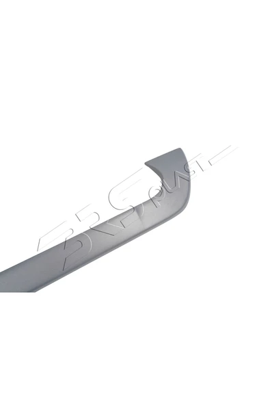 ServetDizaynOto  Dacia Duster Uyumlu 2018-2024 Abs Ön Tampon Plaka Altı U Difüzör Mat Gri - Resim 4