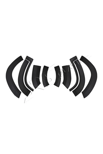 BRSPLAST  Citroen Jumper Uyumlu 2015 Ve Üzeri Çamurluk Dodik 10 Parça - Resim 2