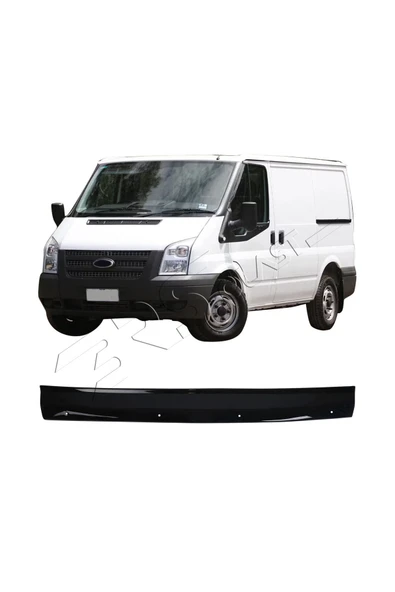 BRSPLAST  Ford Transit Uyumlu 2003-2006 Abs Kaput Rüzgarlığı - Resim 2