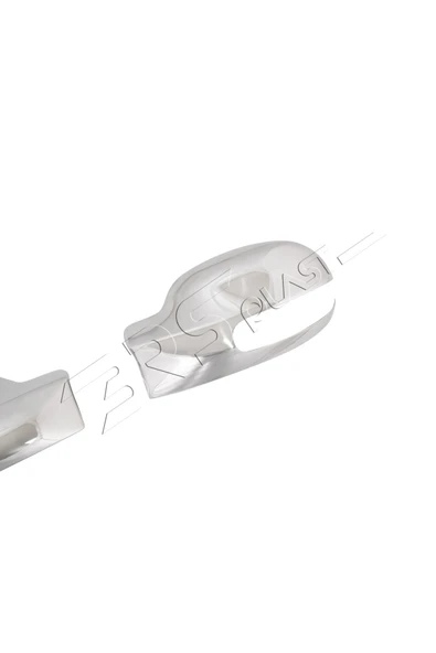 BRSPLAST  Mercedes Vito Viano Uyumlu 2003-2014 Krom Ayna Kapağı 2 Parça Paslanmaz Çelik - Resim 4